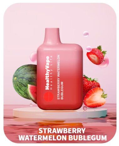 Strawberry Watermelon Bublegum - Zero Nicotine - 3000 Puffs